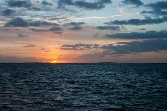 Sunrise on Upshur Bay, Eastern Shore, VA