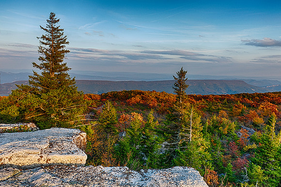 Fall Sunset View from Dolly Sods