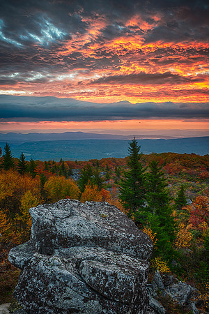 Before Sunrise at Bear Rocks Dolly Sods