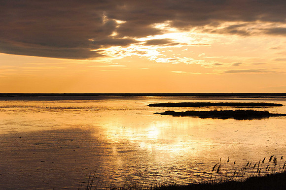 Sunset at Bombay Hoof National Wildlife Refuge, DE