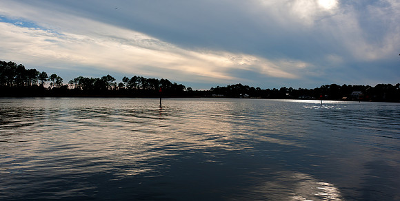 Cloudy Early AM on Carrabelle River