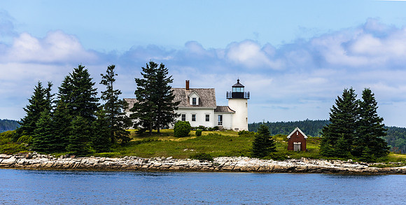 Pumpkin Island Lighthouse Deer Isle 2