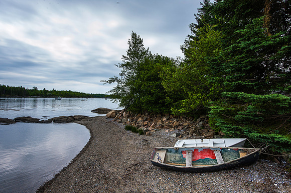 Seal Cove Shore and Small Boats