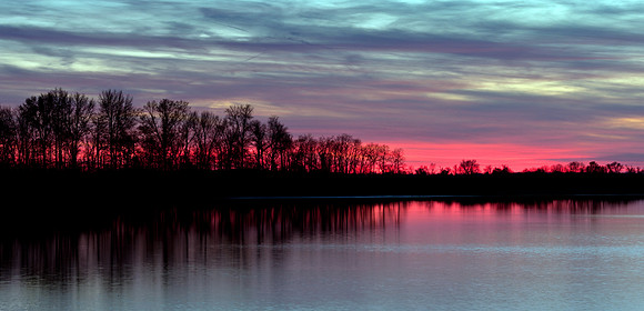 Sunset at Bombay Hook NWR