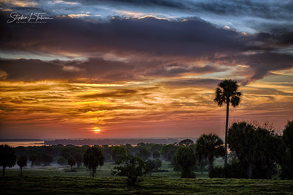 Orange Lake Overlook Sunrise