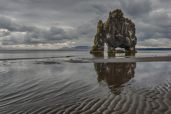 Iceland Troll on Beach