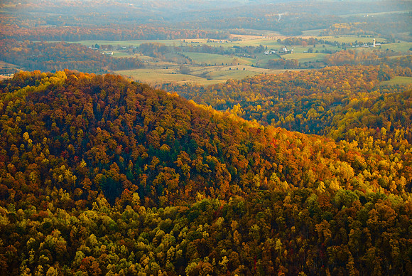 Over Shenandoah Mountains