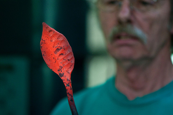 Nol Viewing a Red Hot Iron Leaf