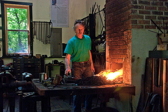 Nol Working His Coal Fueled Forge