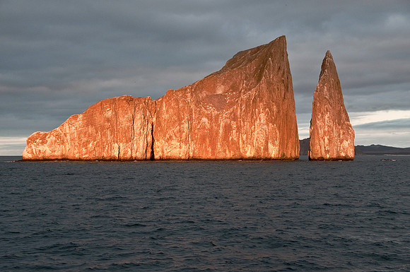 Kicker Rock Almost Fully Lit