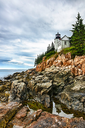 Bass Harbor Head Lighthouse in the Morning