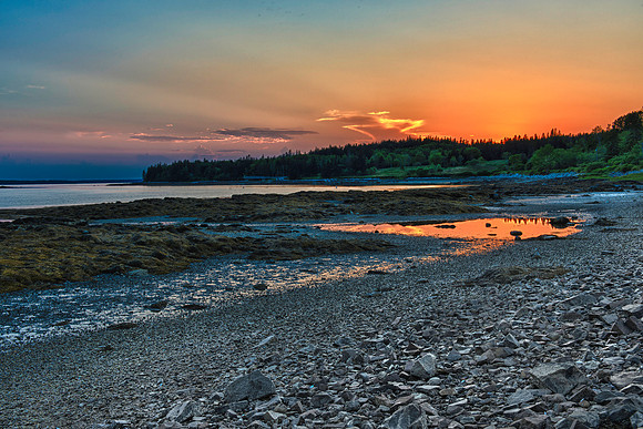 Sunset at Seal Cove