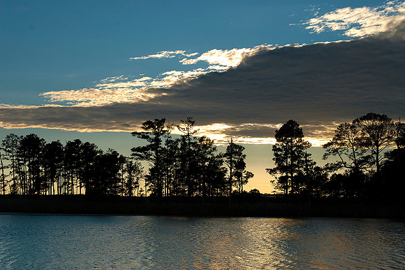 Sunset at Blackwater National Wildlife Refuge