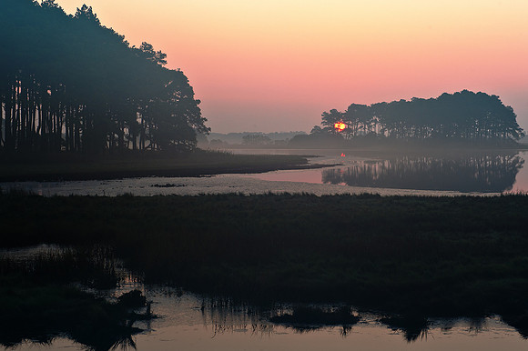 Sunrise on 9/11 at Chincoteague