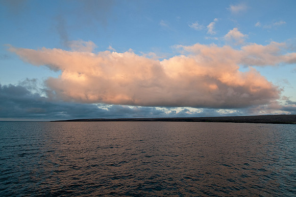 Sunrise at Genovesa Island