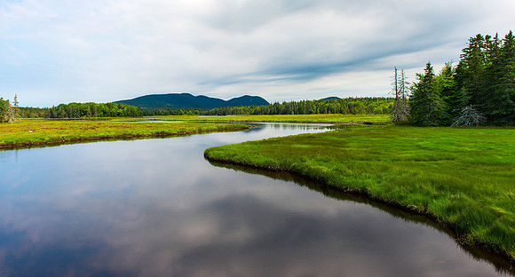 View from Adams Bridge near Tremont
